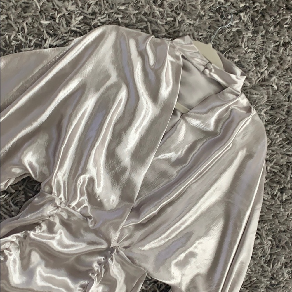 ASOS Balloon Sleeve Party Dress - Picture 4 of 4